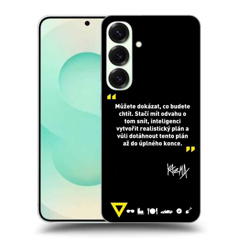 Picasee ULTIMATE CASE pro Samsung Galaxy S25 5G - Kazma - MŮŽETE DOKÁZAT, CO BUDETE CHTÍT