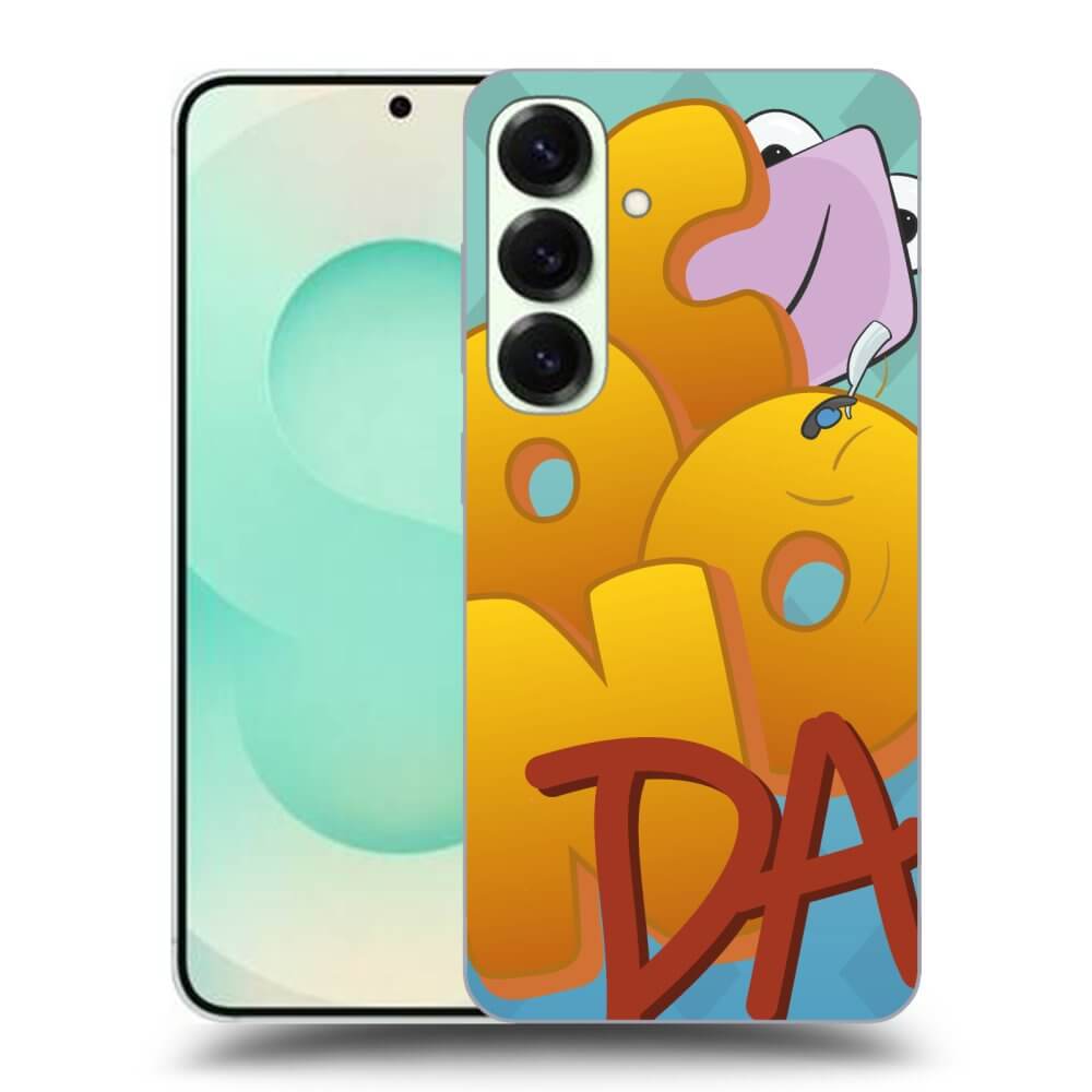 Picasee silikónový čierny obal pre Samsung Galaxy S25 5G - Obří COONDA