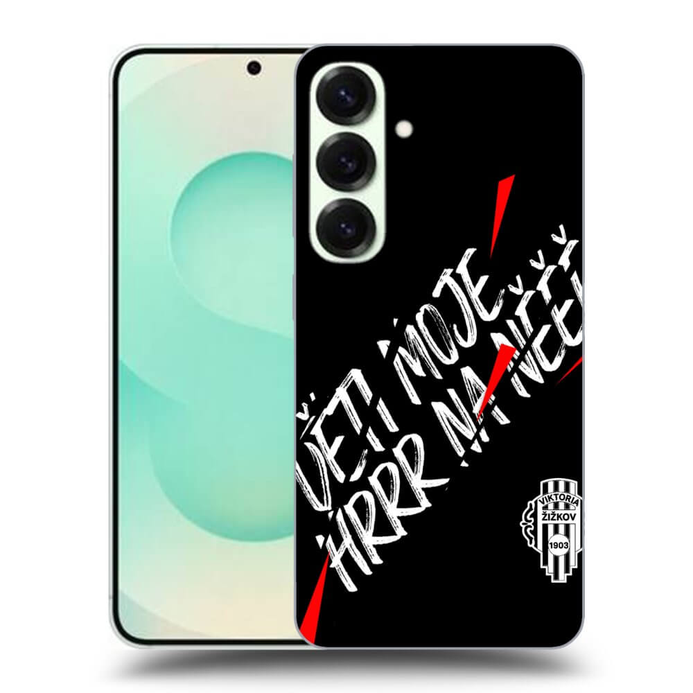 Picasee silikónový prehľadný obal pre Samsung Galaxy S25 5G - FK Viktoria Žižkov D