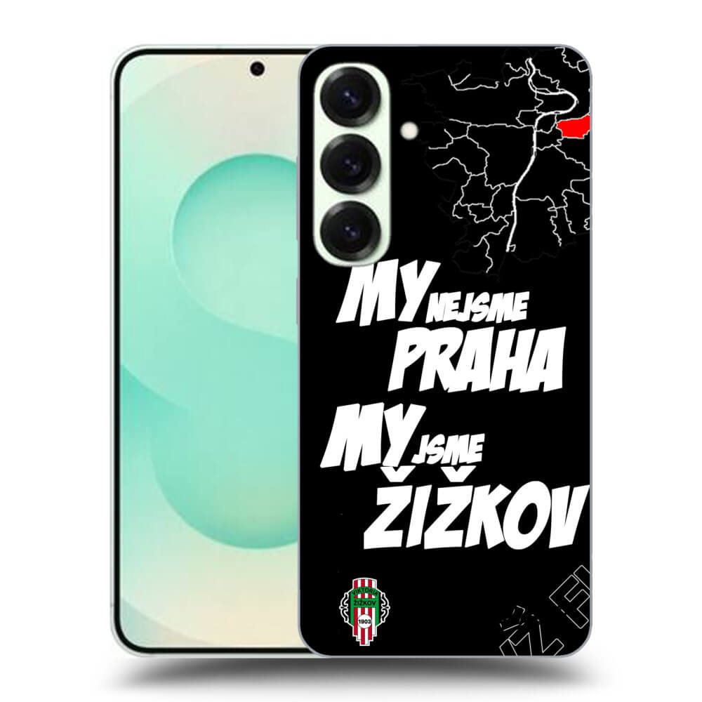 Picasee silikónový prehľadný obal pre Samsung Galaxy S25 5G - FK Viktoria Žižkov A