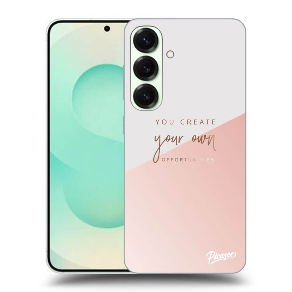 Picasee silikónový prehľadný obal pre Samsung Galaxy S25 5G - Vytvor si svoju vlastnú príležitosť