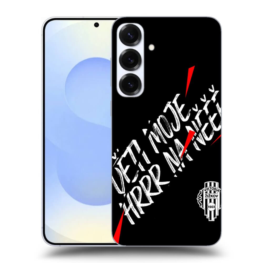 Picasee silikónový prehľadný obal pre Samsung Galaxy S25+ 5G - FK Viktoria Žižkov D