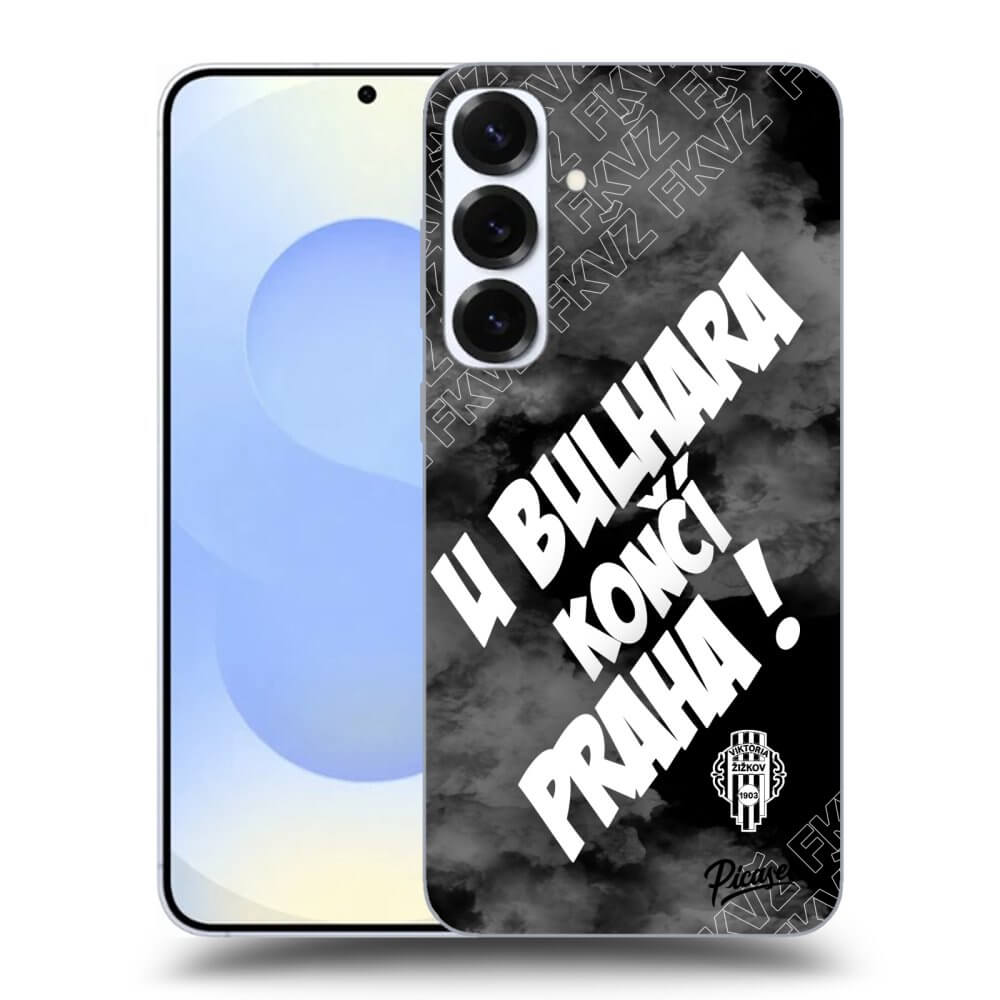Picasee silikónový prehľadný obal pre Samsung Galaxy S25+ 5G - FK Viktoria Žižkov C