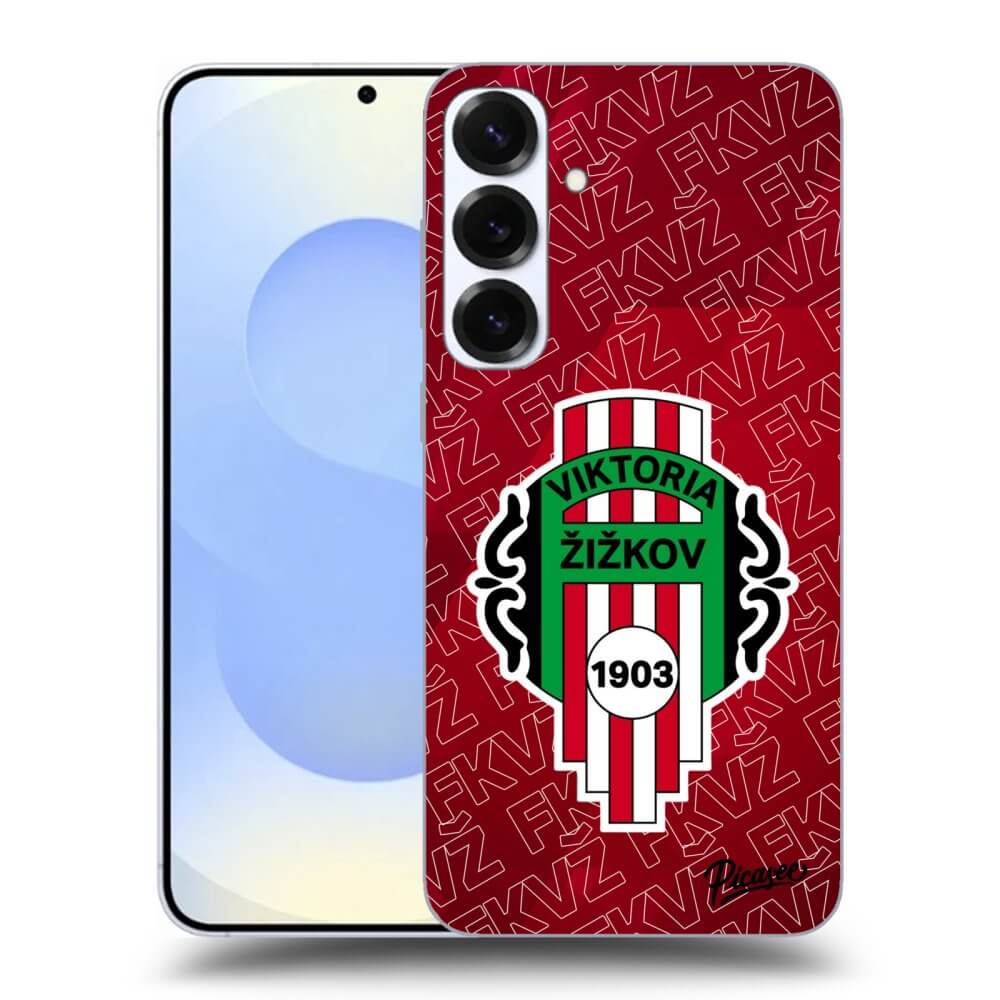 Picasee silikónový prehľadný obal pre Samsung Galaxy S25+ 5G - FK Viktoria Žižkov B