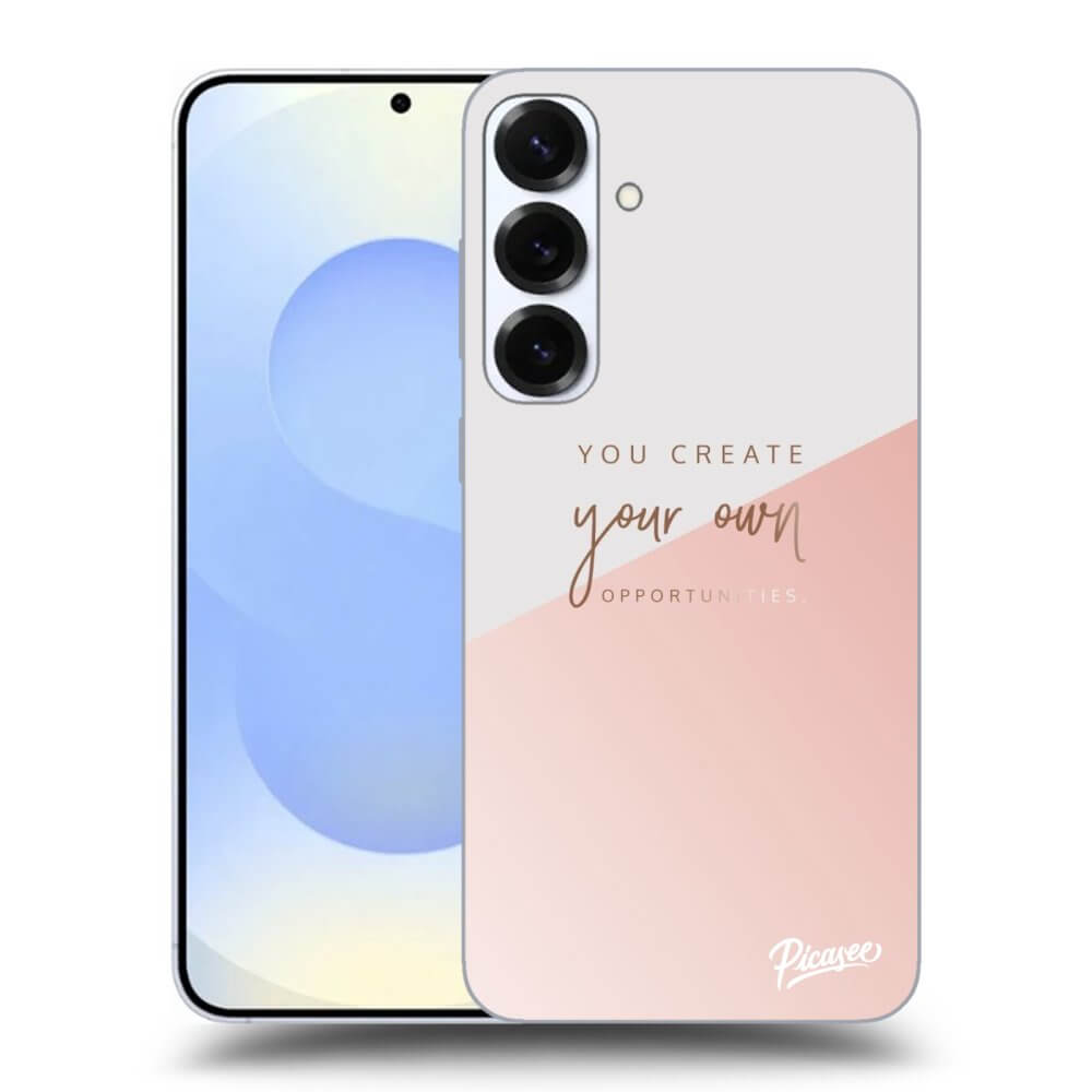 Picasee silikónový prehľadný obal pre Samsung Galaxy S25+ 5G - Vytvor si svoju vlastnú príležitosť
