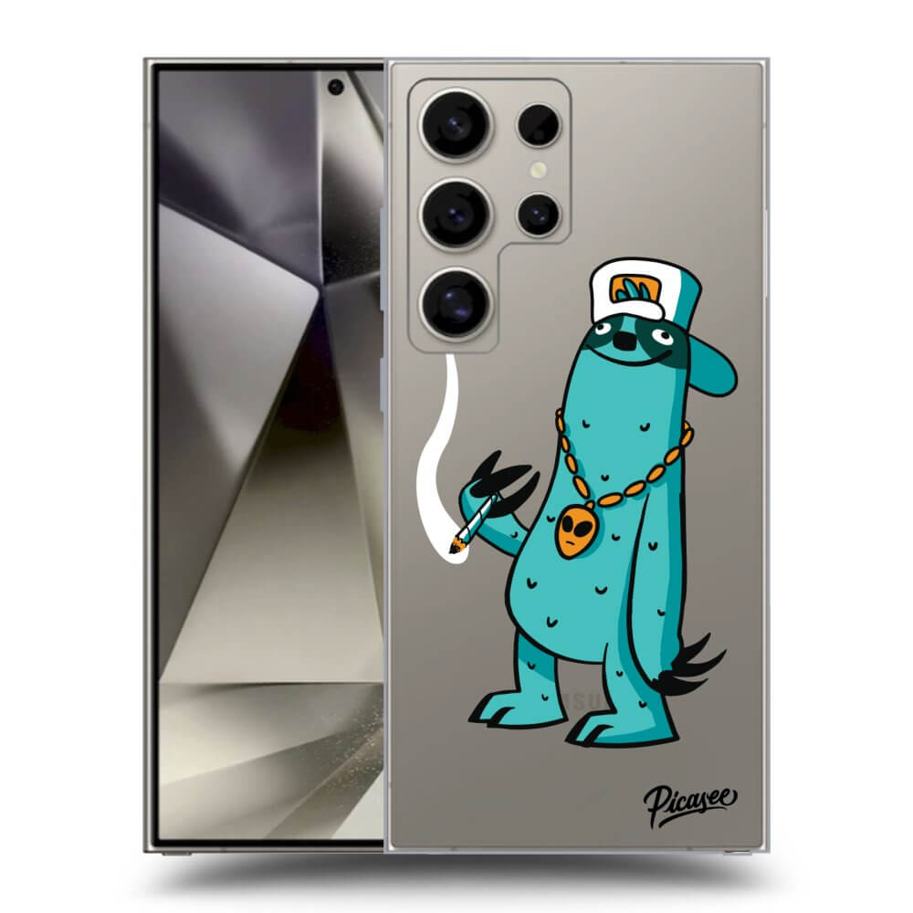 Picasee silikónový prehľadný obal pre Samsung Galaxy S25 Ultra 5G - Earth - Je mi fajn