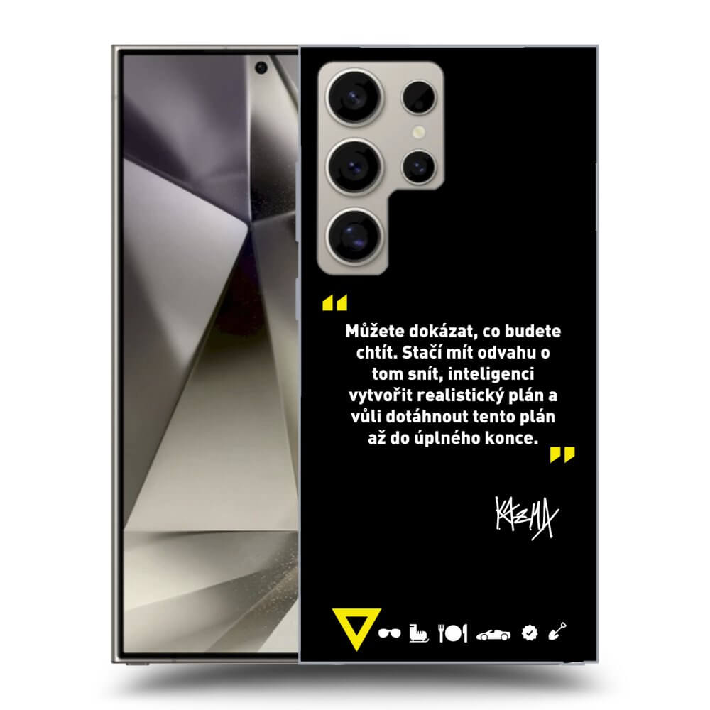 Picasee ULTIMATE CASE pro Samsung Galaxy S25 Ultra 5G - Kazma - MŮŽETE DOKÁZAT, CO BUDETE CHTÍT