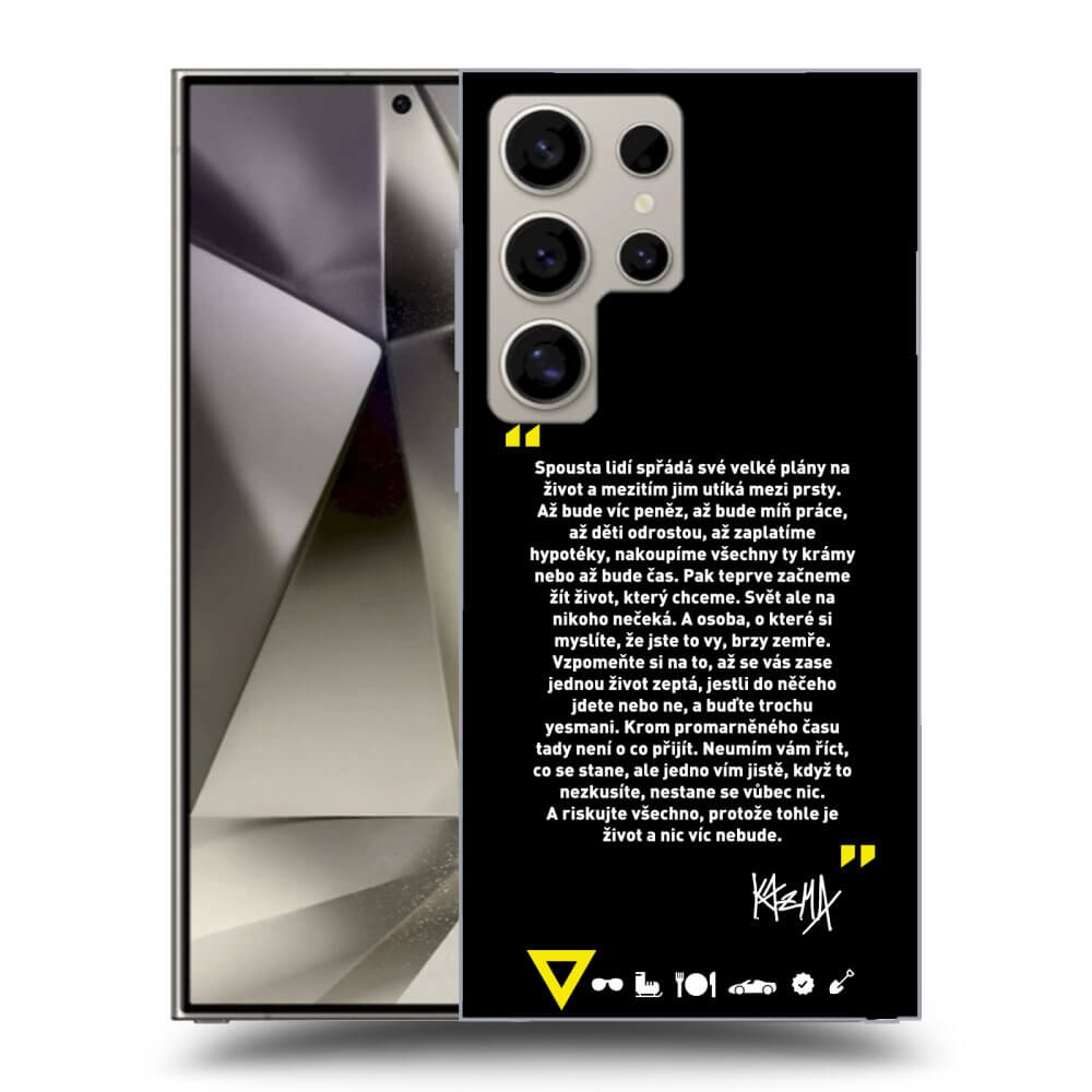 Picasee ULTIMATE CASE PowerShare pro Samsung Galaxy S25 Ultra 5G - Kazma - BUĎTE TROCHU YESMANI