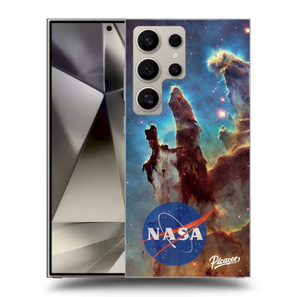 Picasee silikónový prehľadný obal pre Samsung Galaxy S25 Ultra 5G - Eagle Nebula