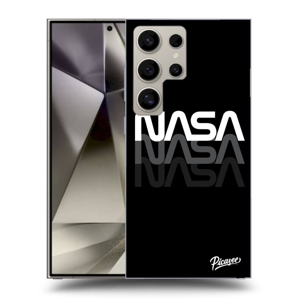 Picasee silikónový prehľadný obal pre Samsung Galaxy S25 Ultra 5G - NASA Triple