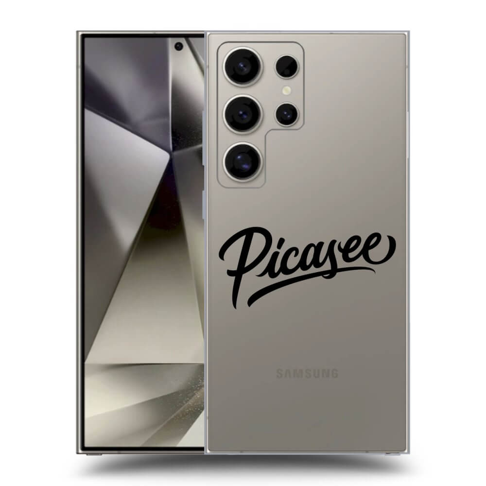 Picasee silikónový prehľadný obal pre Samsung Galaxy S25 Ultra 5G - Picasee - black