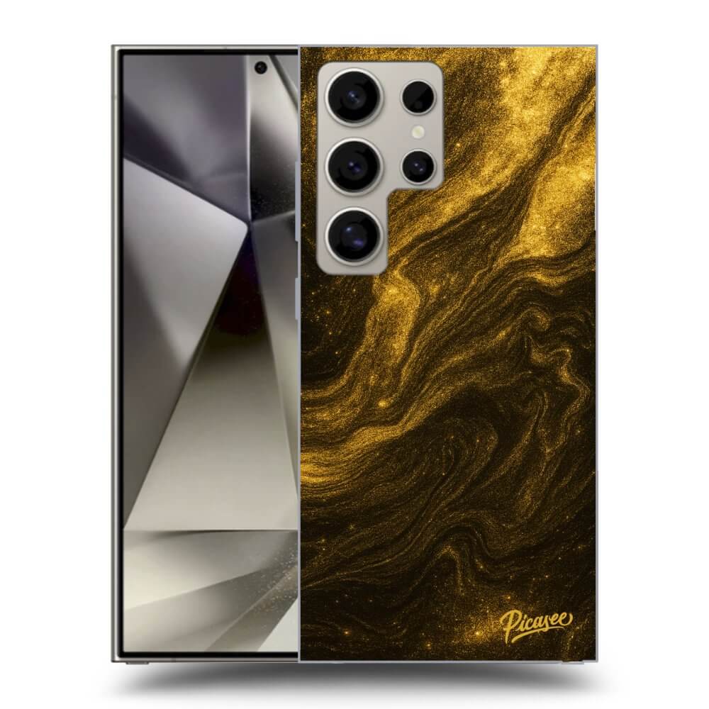 Picasee silikónový prehľadný obal pre Samsung Galaxy S25 Ultra 5G - Black