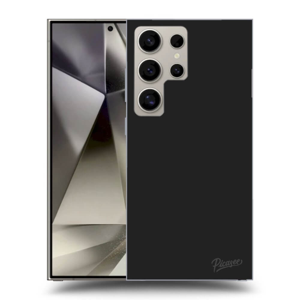 Picasee silikónový čierny obal pre Samsung Galaxy S25 Ultra 5G - Clear