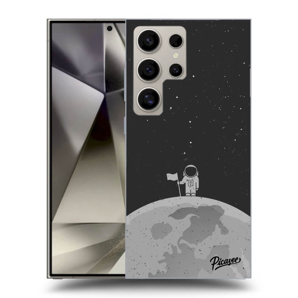 Picasee silikónový prehľadný obal pre Samsung Galaxy S25 Ultra 5G - Astronaut