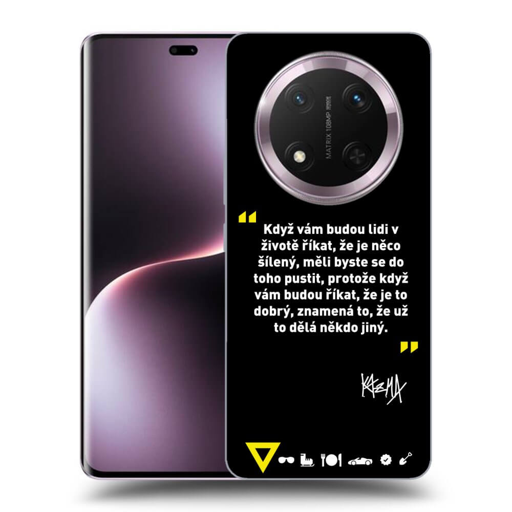 Picasee ULTIMATE CASE pro Honor Magic7 Lite 5G - Kazma - MĚLI BYSTE SE DO TOHO PUSTIT