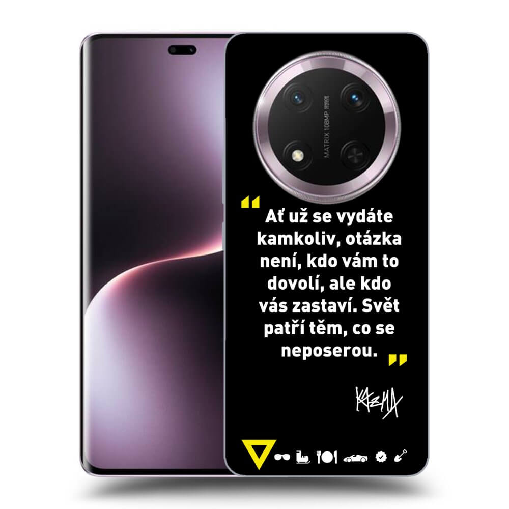 Picasee ULTIMATE CASE pro Honor Magic7 Lite 5G - Kazma - SVĚT PATŘÍ TĚM, CO SE NEPOSEROU