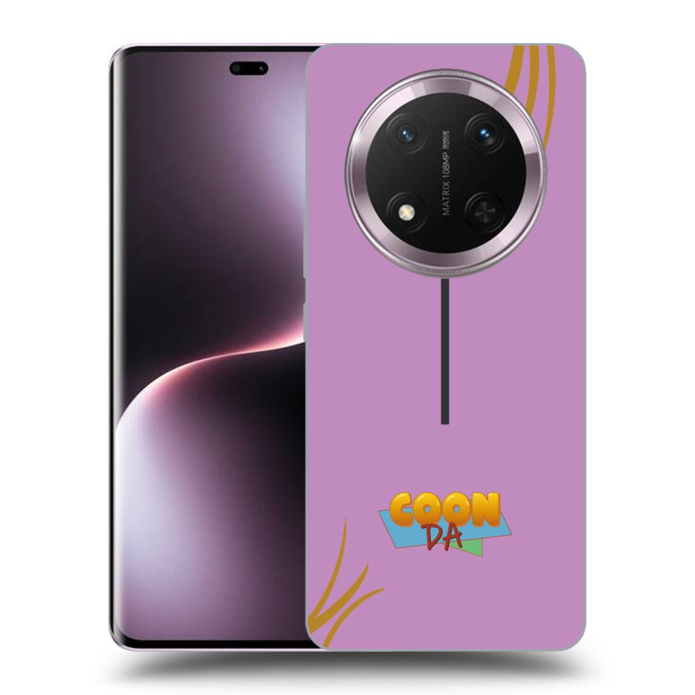 Picasee silikónový čierny obal pre Honor Magic7 Lite 5G - COONDA růžovka