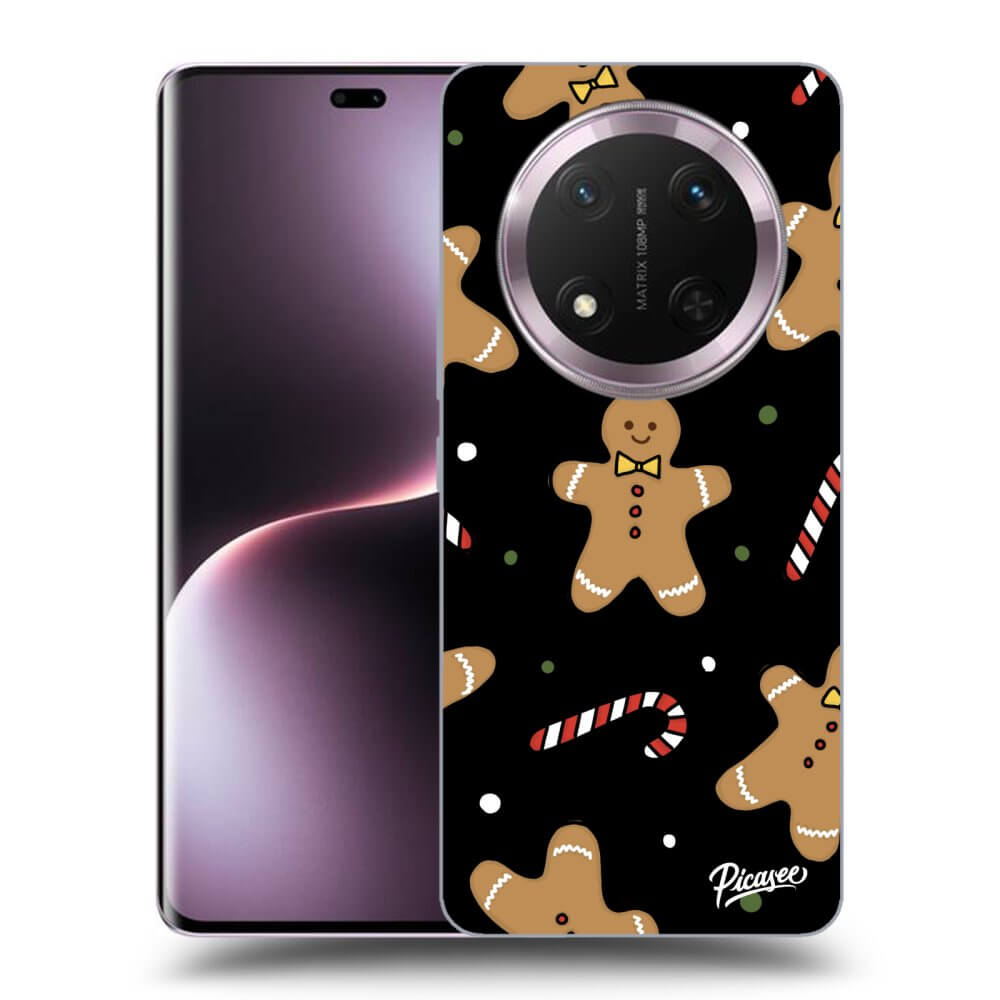 Picasee silikónový čierny obal pre Honor Magic7 Lite 5G - Gingerbread