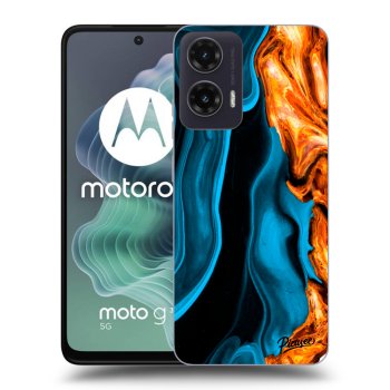 Obal pre Motorola Moto G35 5G - Gold blue