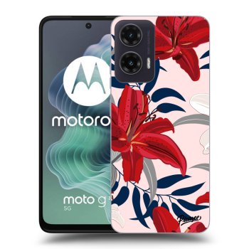 Obal pre Motorola Moto G35 5G - Red Lily