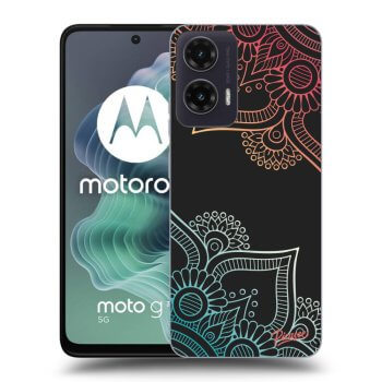 Obal pre Motorola Moto G35 5G - Kvetinový vzor