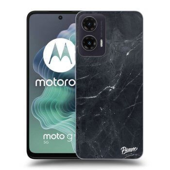 Obal pre Motorola Moto G35 5G - Black marble