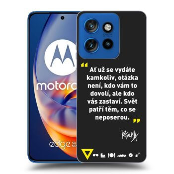 Obal pre Motorola Edge 50 Neo - Kazma - SVĚT PATŘÍ TĚM, CO SE NEPOSEROU