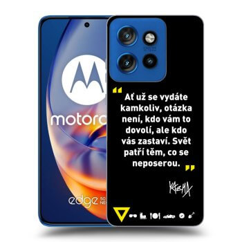 Obal pre Motorola Edge 50 Neo - Kazma - SVĚT PATŘÍ TĚM, CO SE NEPOSEROU