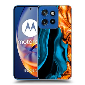Obal pre Motorola Edge 50 Neo - Gold blue