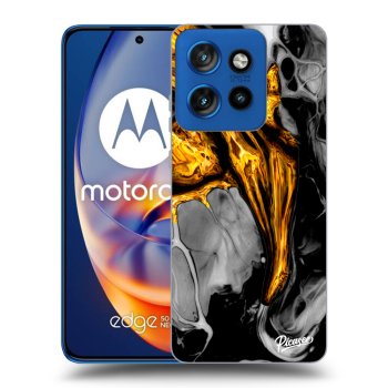 Obal pre Motorola Edge 50 Neo - Black Gold