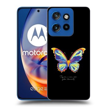 Obal pre Motorola Edge 50 Neo - Diamanty Black
