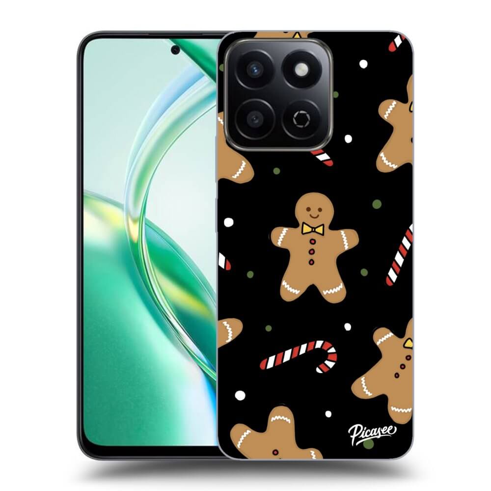 Picasee silikónový čierny obal pre Honor 200 Smart 5G - Gingerbread