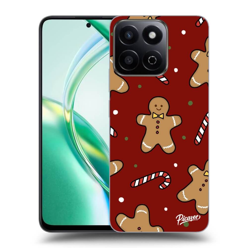 Picasee silikónový čierny obal pre Honor 200 Smart 5G - Gingerbread 2
