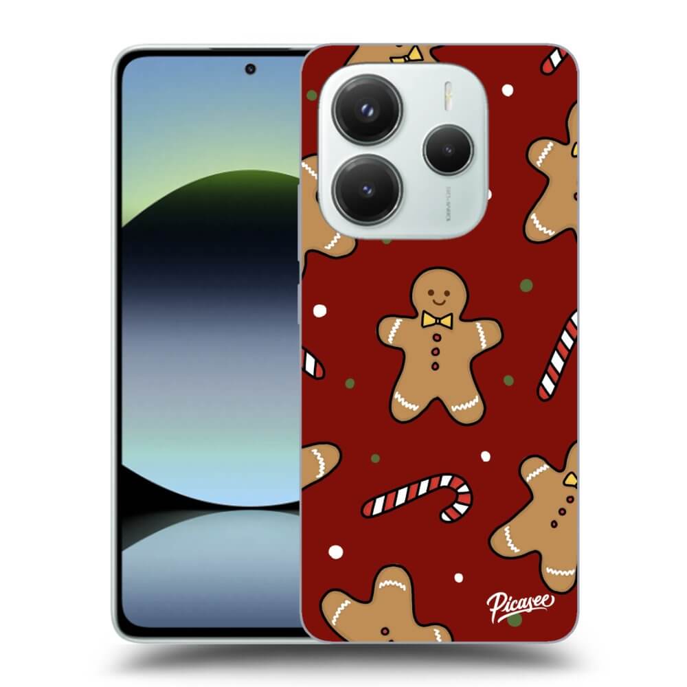 Picasee silikónový prehľadný obal pre Xiaomi Redmi Note 14 4G - Gingerbread 2