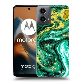 Obal pre Motorola Moto G34 5G - Green Gold
