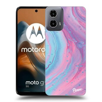 Obal pre Motorola Moto G34 5G - Pink liquid