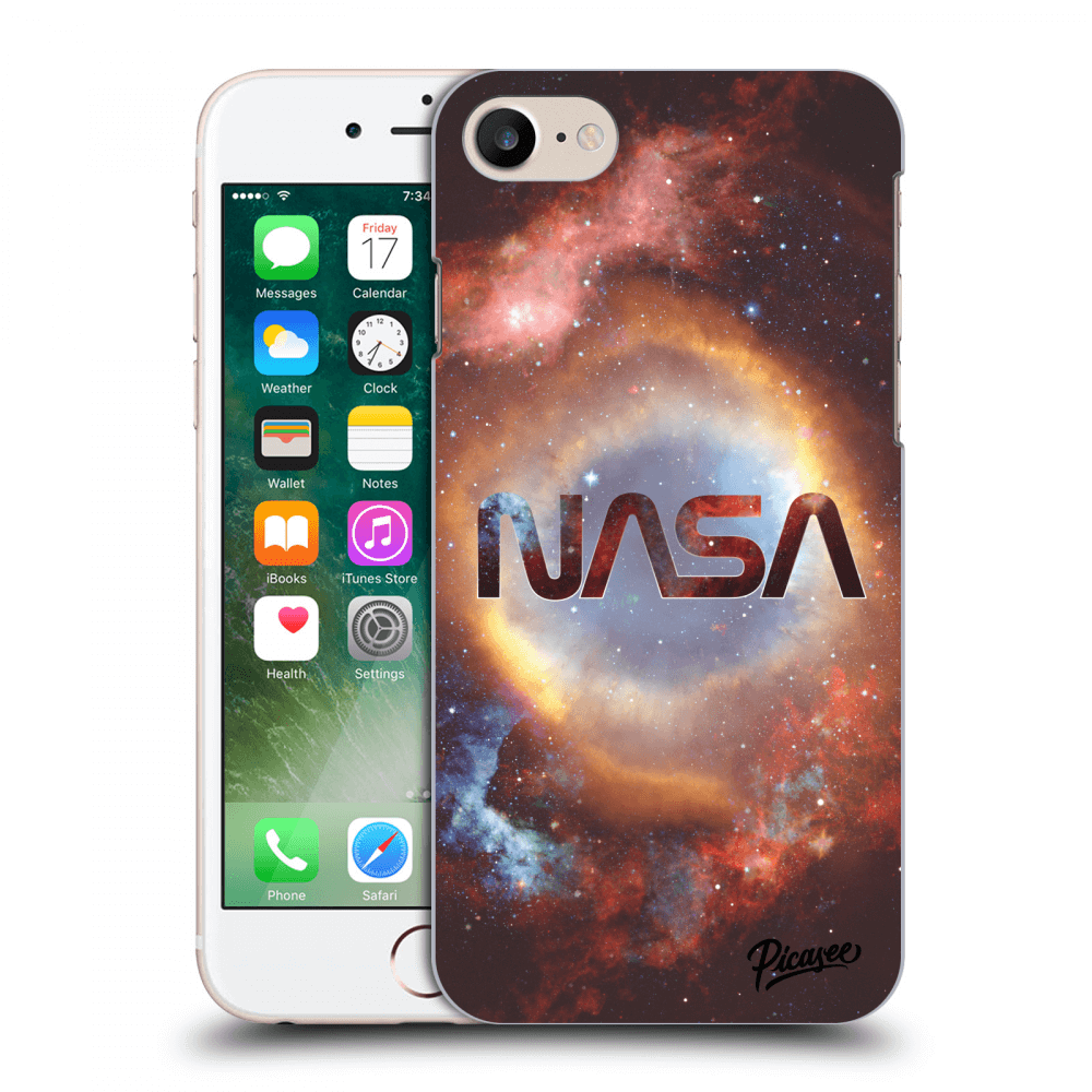 Picasee silikónový prehľadný obal pre Apple iPhone 7 - Nebula