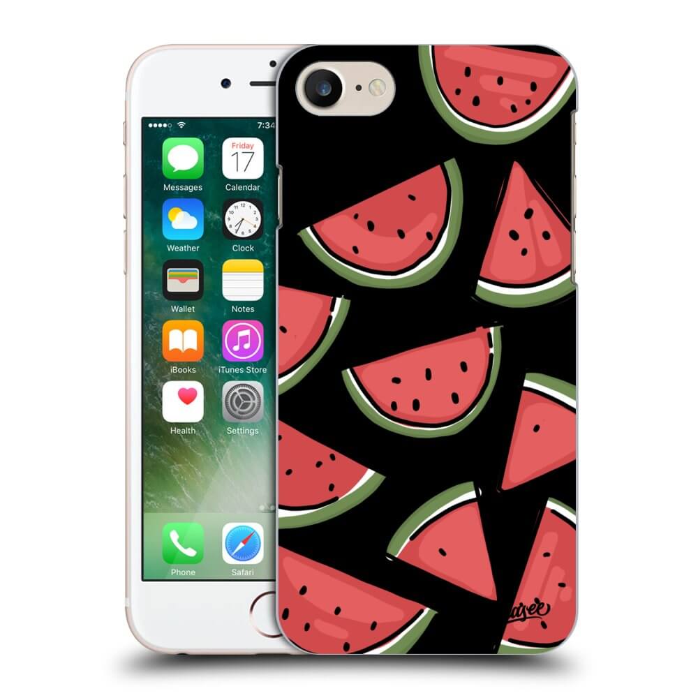 Picasee silikónový čierny obal pre Apple iPhone 7 - Melone