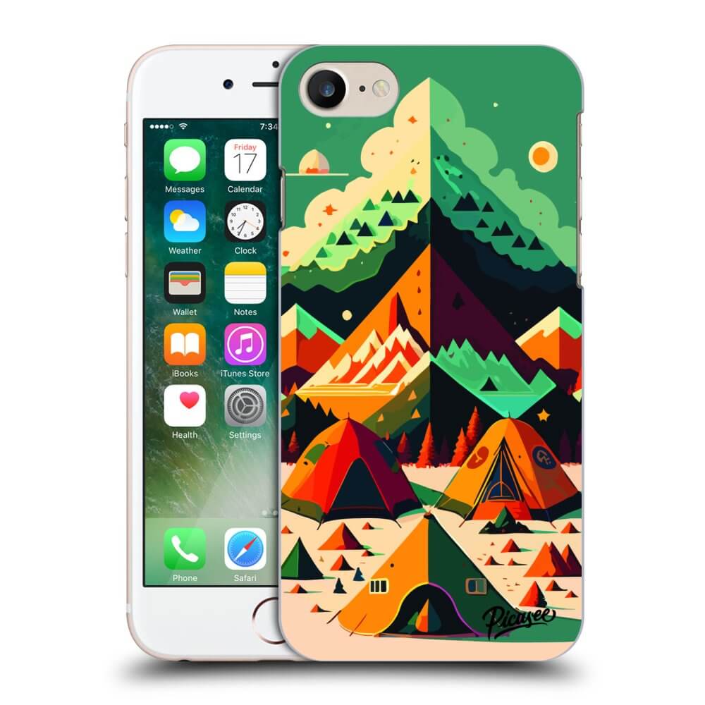 Picasee silikónový čierny obal pre Apple iPhone 7 - Alaska