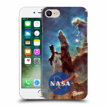 Picasee silikónový čierny obal pre Apple iPhone 7 - Eagle Nebula