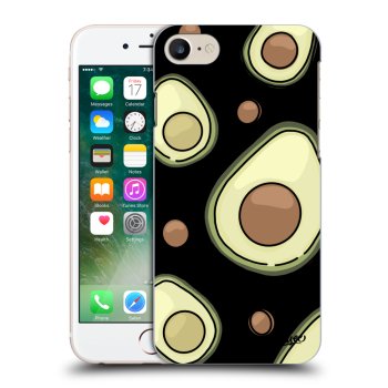 Picasee silikónový čierny obal pre Apple iPhone 7 - Avocado