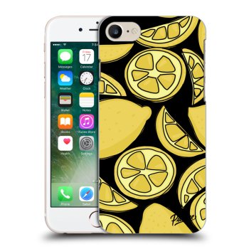 Picasee silikónový čierny obal pre Apple iPhone 7 - Lemon