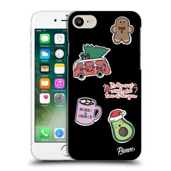 Obal pre Apple iPhone 7 - Christmas Stickers