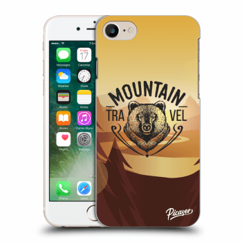 Picasee silikónový prehľadný obal pre Apple iPhone 7 - Mountain bear
