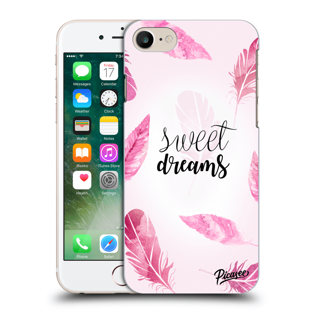Picasee silikónový prehľadný obal pre Apple iPhone 7 - Sweet dreams