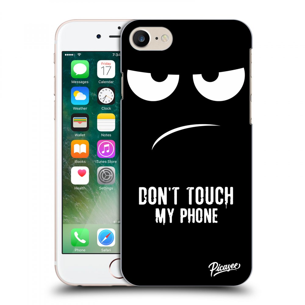 Picasee ULTIMATE CASE pro Apple iPhone 7 - Don't Touch My Phone