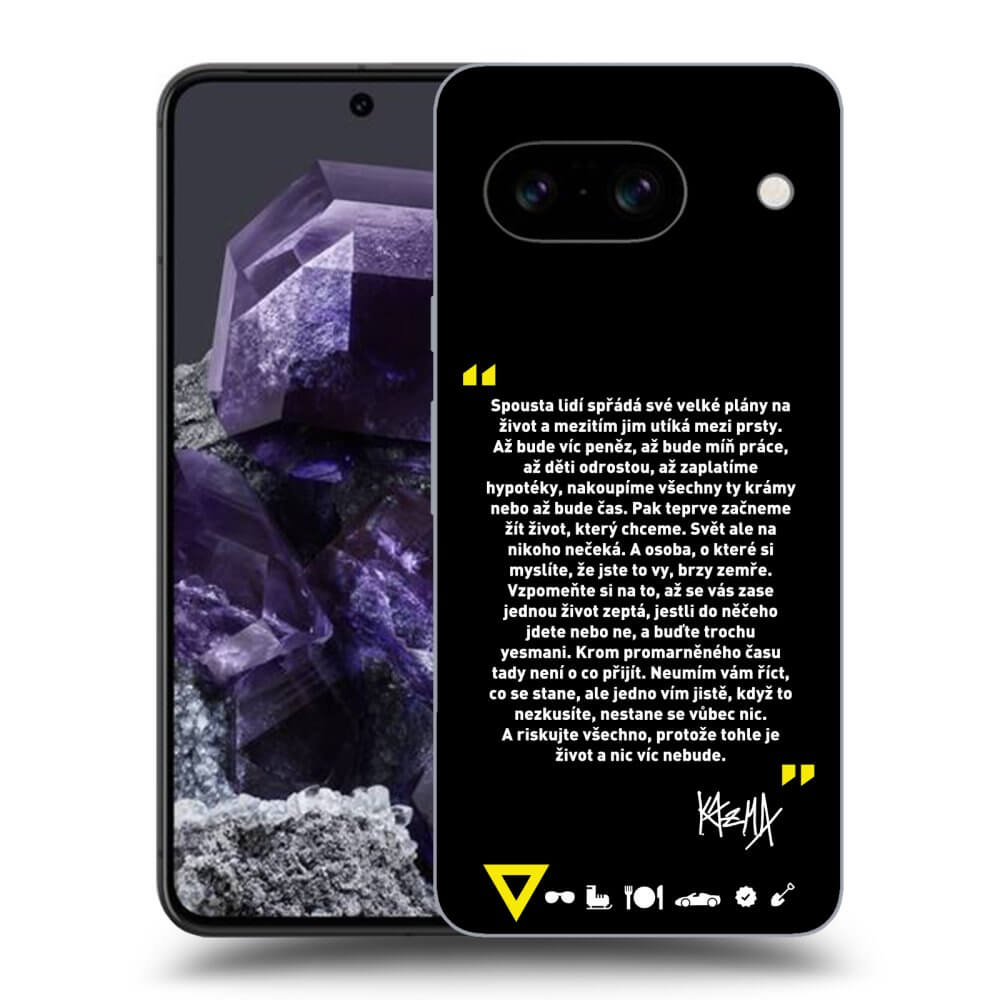 Picasee ULTIMATE CASE pro Google Pixel 8a - Kazma - BUĎTE TROCHU YESMANI