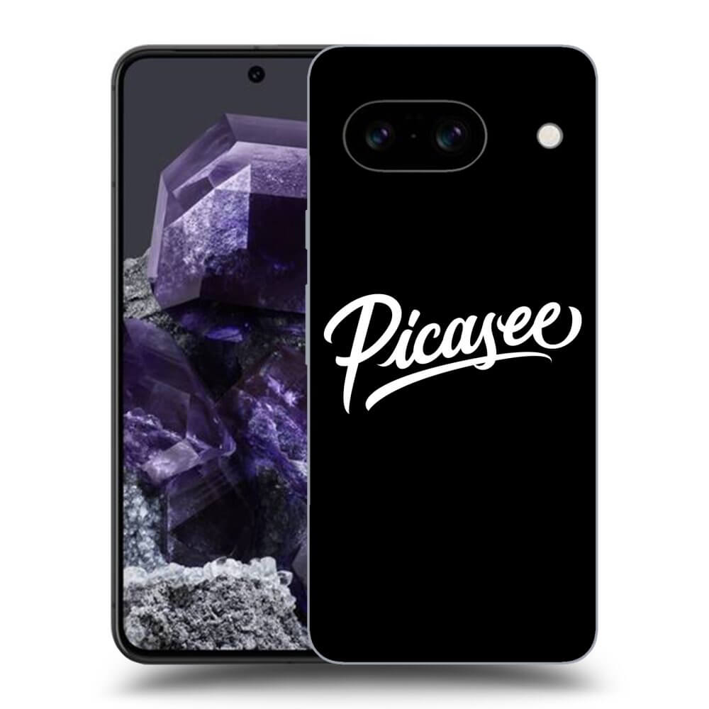 Picasee ULTIMATE CASE pro Google Pixel 8a - Picasee - old logo - white