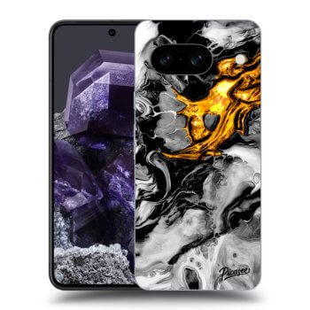 Obal pre Google Pixel 8a - Black Gold 2