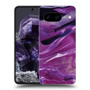 Obal pre Google Pixel 8a - Purple glitter
